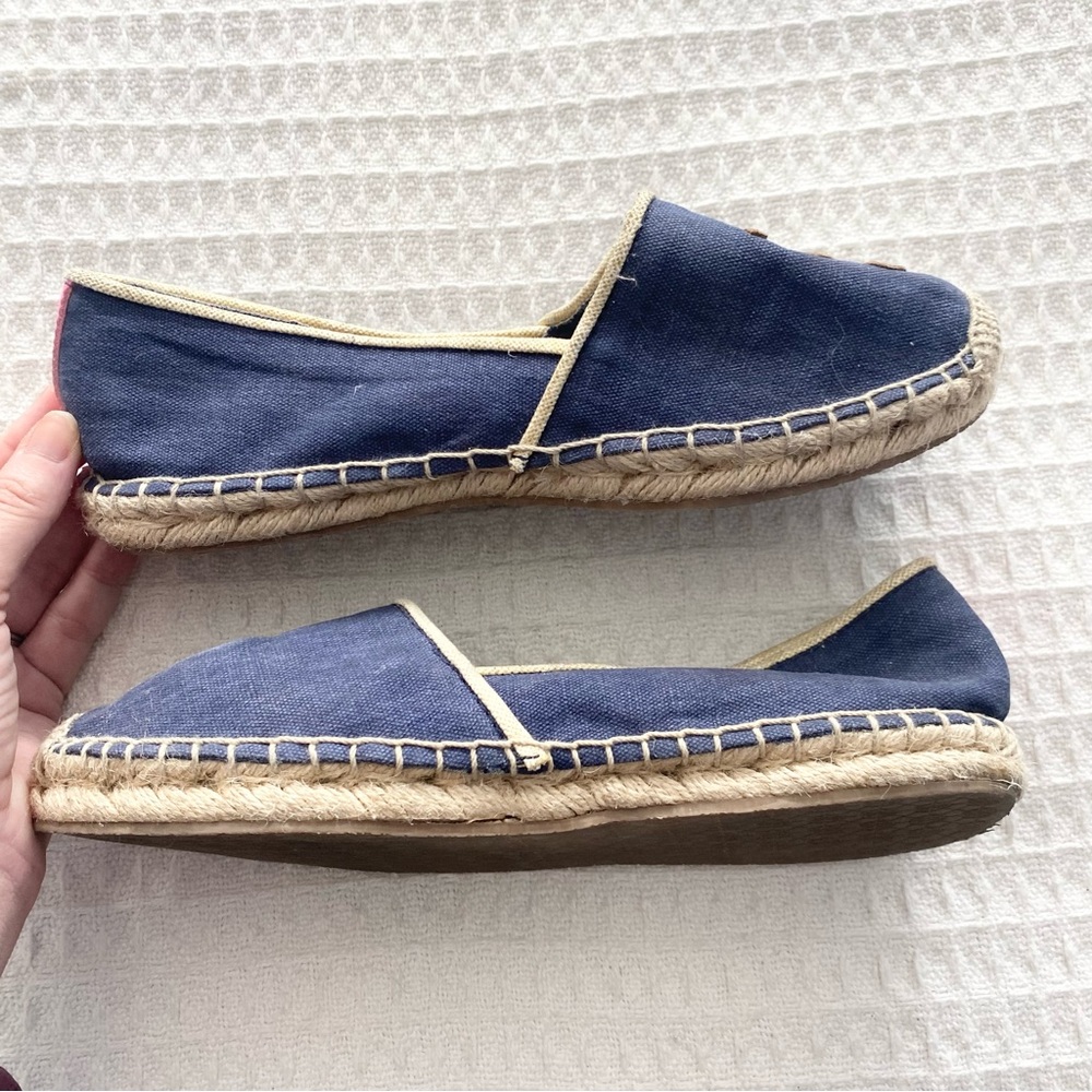 Lilly Pulitzer Lia Blue Seahorse Espadrilles size 8 - Picture 8 of 8